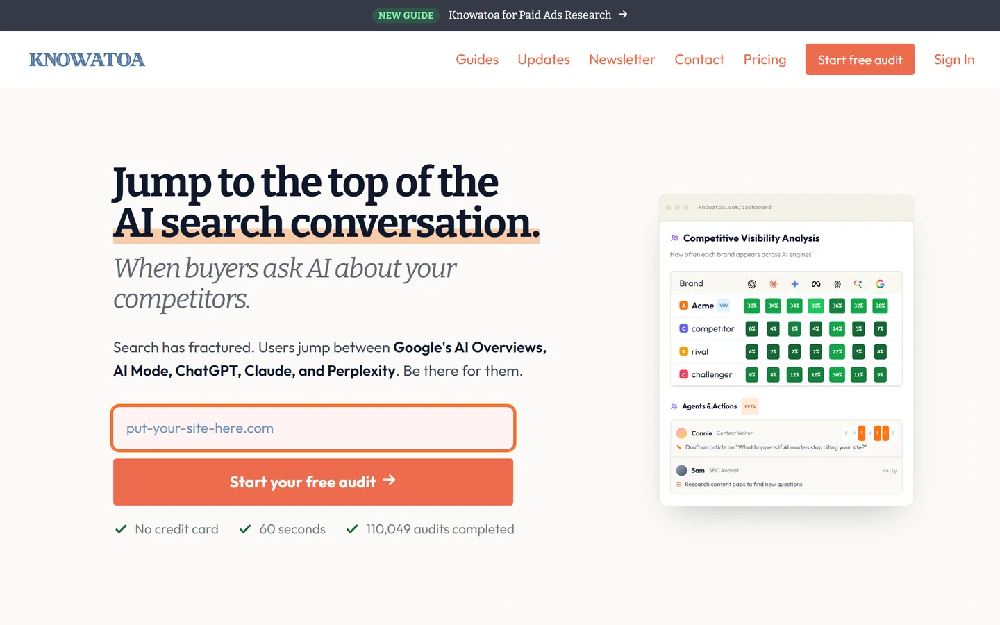 Knowatoa homepage